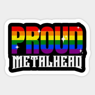 Proud Metalhead Sticker